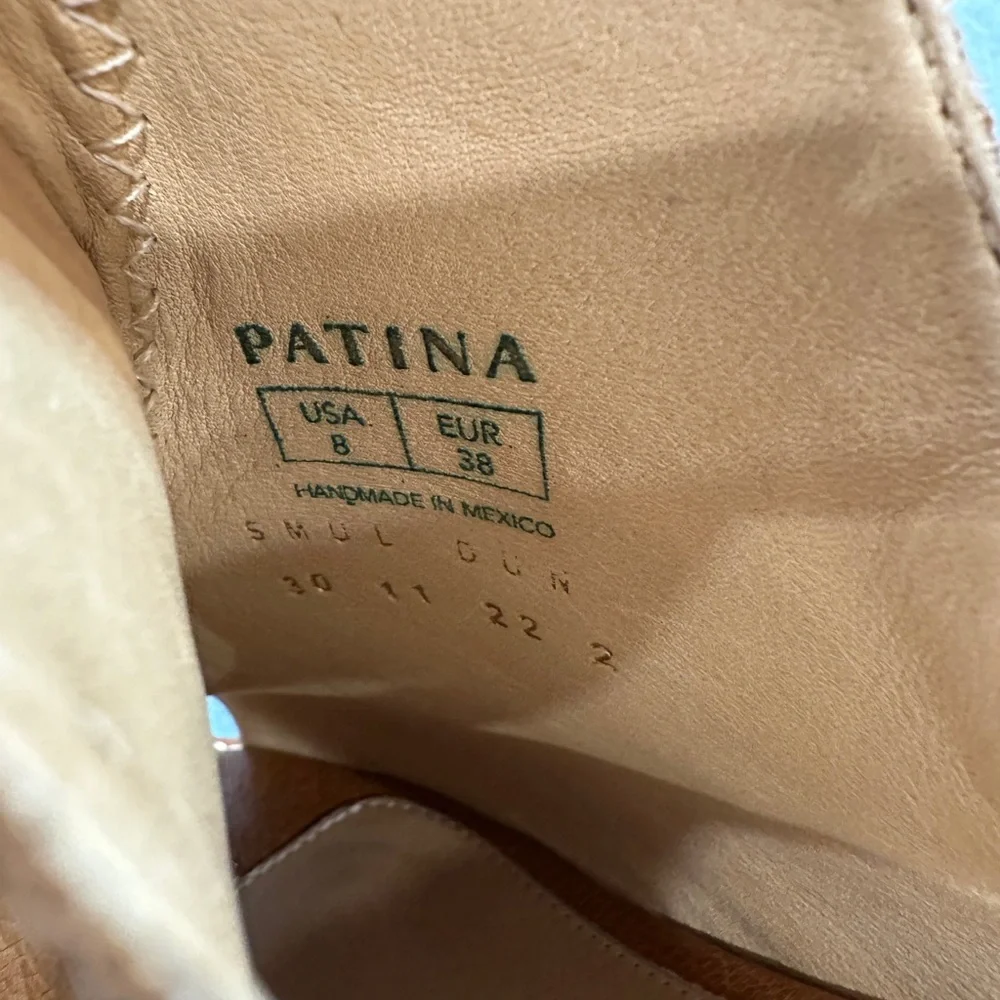 Patina Leather Sandals - Picture 7 of 8